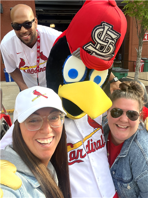 Armstrong Staff with Fred Bird